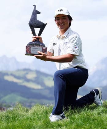 GOLF - Austrian Alpine Open KITZBUEHEL,AUSTRIA,31.MAY.26 - GOLF - DP World Tour, Austrian Alpine Open, GC Kitzbuehel-Schwarzsee-Reith. Image shows Kota Kaneko (JPN).  GEPAxpictures xAmirxBeganovic