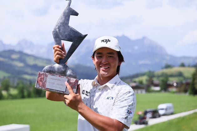 GOLF - Austrian Alpine Open KITZBUEHEL,AUSTRIA,31.MAY.26 - GOLF - DP World Tour, Austrian Alpine Open, GC Kitzbuehel-Schwarzsee-Reith. Image shows Kota Kaneko (JPN).  GEPAxpictures xAmirxBeganovic