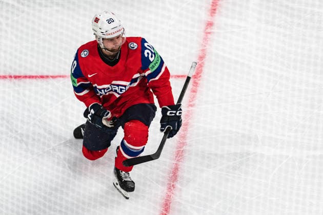 ZURICH, ZURICH - MAY 31: Emilio Pettersen of Norway celebrates after scoring the opening goal during the Bronze Medal Game between Canada and Norway of the 2026 IIHF World Championship, WM, Weltmeisterschaft at Swiss Life Arena on May 31, 2026 in Zurich, Zurich, Switzerland.  Copyright: xLivioxBaeriswylx xSPPx Sportspressphoto_SPR157725