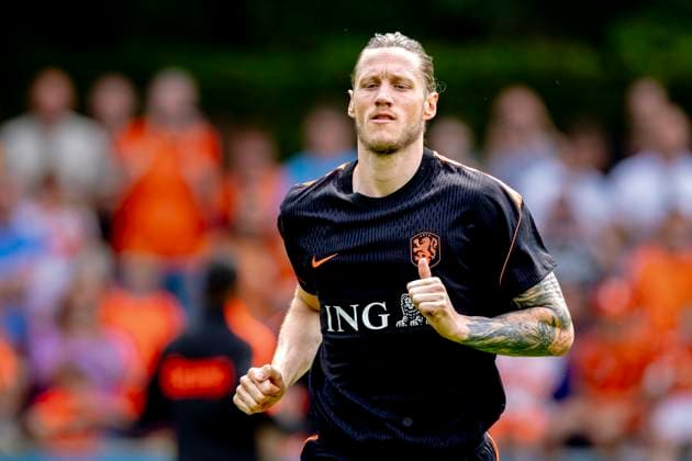ZEIST Netherlands player Wout Weghorst during Dutch National Team training at the KNVB Campus on May 31, 2026 in Zeist, the Netherlands Photo by DeFodi Images