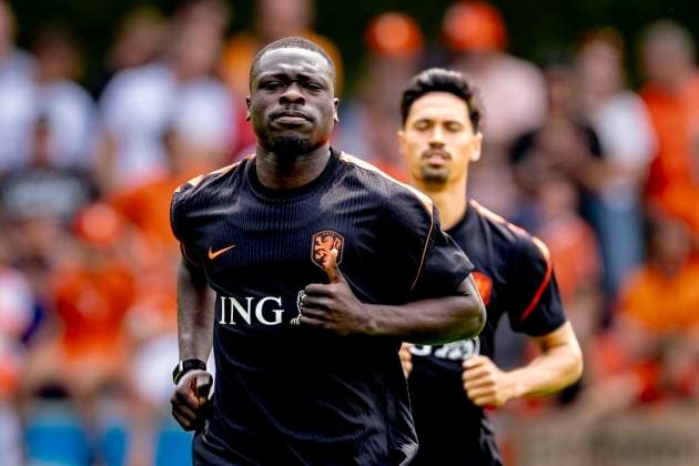 ZEIST Netherlands player Brian Brobbey during Dutch National Team training at the KNVB Campus on May 31, 2026 in Zeist, the Netherlands Photo by DeFodi Images