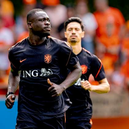 ZEIST Netherlands player Brian Brobbey during Dutch National Team training at the KNVB Campus on May 31, 2026 in Zeist, the Netherlands Photo by DeFodi Images