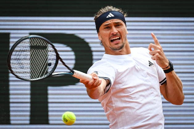May 31, 2026, Paris, France, France: Alexander ZVEREV of Germany during the eighth day of the Roland-Garros 2026, French Open 2026, Grand Slam tennis tournament at Roland-Garros Stadium on May 31, 2026 in Paris, France. Paris France - ZUMAm308 20260531_zsp_m308_035 Copyright: xMatthieuxMirvillex