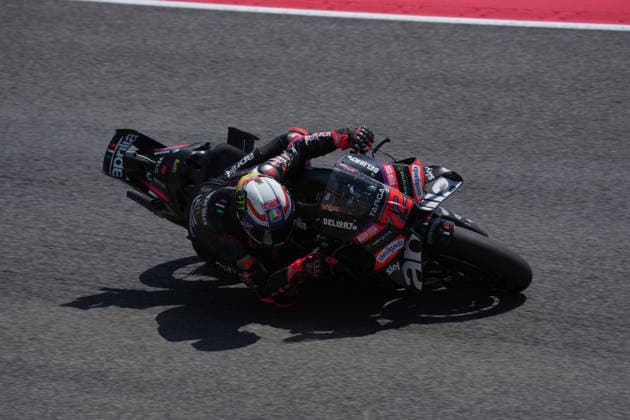 31 05 2026, Autodromo Internazionale del Mugello, Mugello, MotoGP Italian Grand Prix 2026 ,in the picture Marco Bezzecchi ITA , Aprilia Racing Photo by Hasan Bratic DeFodi Images