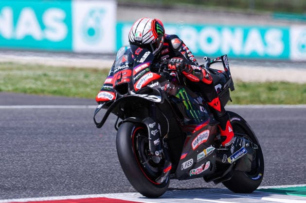 May 29, 2026, Scarperia E San Piero, Firenze, Italy: Marco Bezzecchi of Italy and Aprilia Racing seen during MotoGP GP7 Brembo Grand Prix of Italy - Practice at Mugello Circuit. Scarperia E San Piero Italy - ZUMAs197 20260529_aaa_s197_413 Copyright: xFabrizioxCarabellix