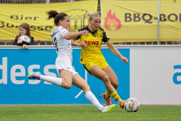 31 05 2026, xgrfx, Soccer Women Regionalliga West, Borussia Dortmund Vorwärts Spoho Köln v l Ann Sophe Vogel Borussia Dortmund DFL DFB REGULATIONS PROHIBIT ANY USE OF PHOTOGRAPHS as IMAGE SEQUENCES and or QUASI VIDEO Stadion Rote Erde