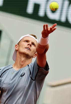 TENNIS - French Open 2026 PARIS,FRANCE,31.MAY.26 - TENNIS - ATP, Tennis Herren World Tour, French Open, Roland Garros, Grand Slam. Image shows Jesper de Jong (NED).  GEPAxpictures xMatthiasxHauer