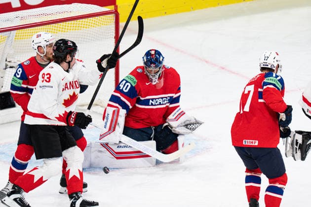 IPA85214598 - 40 HAUKELAND Henrik during IIHF World Championship, WM, Weltmeisterschaft - Bronze Medal - Canada vs Norway, Ice hockey, Eishockey in Zurich, Switzerland, May 31 2026  Copyright: xAndreaxRe IPAxSportx xx 85214598