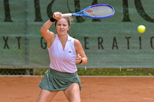 Oana Georgeta Simion ROU 31 05 2026 ¢ Tennis ¢ 1 Bundesliga Ladies, TC Bredeney vs TEC Waldau Stuttgart, Tennis Club Bredeney, Essen, NRW Germany Copyright: xpepphotox xPeterxEppingerx pep00321, pep_20260531_hm_363550