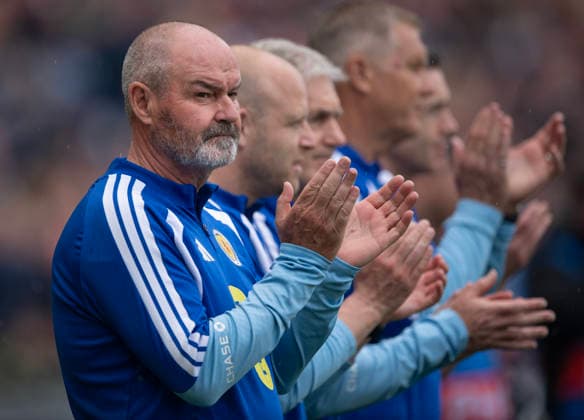 Scotland v Curacao - International Friendly, Länderspiel, Nationalmannschaft GLASGOW, SCOTLAND - MAY 30: Scotland manager Steve Clarke before the international friendly match between Scotland and Curacao at Hampden Park on May 30, 2026 in Glasgow, United Kingdom. ***Local Caption*** Steve Clarke Glasgow Hampden Park Scotland United Kingdom Copyright: xVisionhausx 776491304