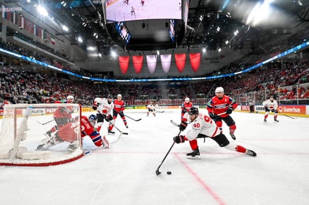ZURICH, SWITZERLAND MAY 31 Ryan O™Reilly of Canada in action during the 2026 IIHF Ice Hockey World Championship Switzerland Bronze medal game between Canada and Norway at Swiss Life Arena on May 31, 2026 in Zurich, Zurich Zurich Swiss Life Arena Zurich Switzerland Copyright: xJustPictures.ch AndreaxBrancax jp-en-EuSpIm-JP7_ANB_CanNor_31052026_8860