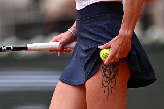 2026 French Open - Elina Svitolina Elina Svitolina (UKR) during her third round match at the 2026 Roland-Garros tournament in Paris, FRANCE, on May 31, 2026. Photo by Corinne Dubreuil ABACAPRESS.COM Paris France  Copyright: xDubreuilxCorinne ABACAx
