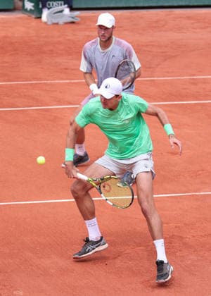 Petr Nouza, Neil Oberleitner, Men doubles, Men s Doubles Tennis French Open 2026 Roland Garros Paris France 31 May 2026 Copyright: xJuergenxHasenkopfx