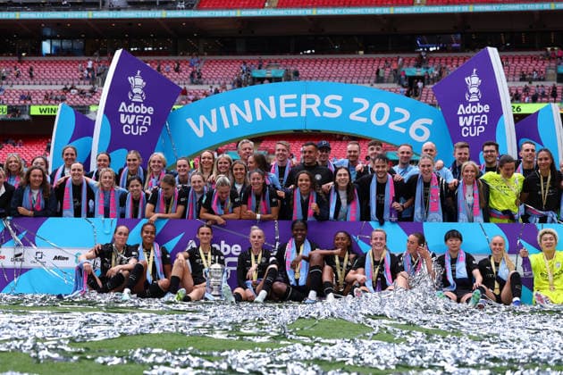 Football, Women, FA Cup, Final, Manchester City is the winner