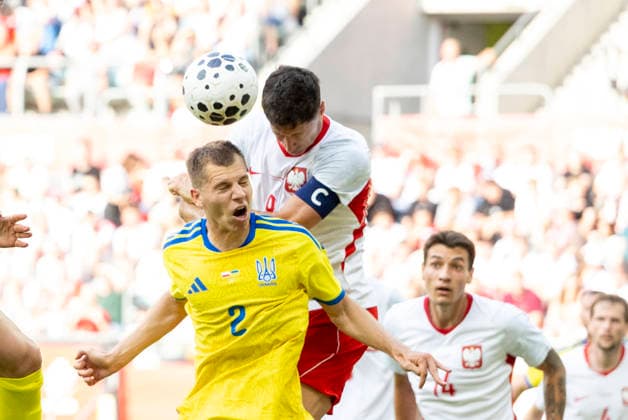 Poland v Ukraine - International Friendly, Länderspiel, Nationalmannschaft Eduard Sarapii, Robert Lewandowski during the friendly match between Poland and Ukraine in Wroclaw, Poland, on May 31, 2026 NO SALES POLAND Wroclaw Poland  Copyright: xAndrzejxIwanczukx originalFilename:iwanczuk-polandvu260531_npAKc.jpg