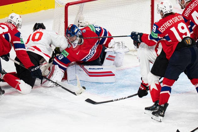 WINTER SPORTS - Ice hockey, Eishockey - IIHF World Championship, WM, Weltmeisterschaft - Bronze Medal - Canada vs. Norway Photo by IPA ABACAPRESS.COM85217459 - 40 HAUKELAND Henrik, during IIHF World Championship - Bronze Medal - Canada vs Norway, Ice Hockey in Zurich, Switzerland, May 31 2026 Zurigo Switzerland  Copyright: xIPAxSport ABACAx