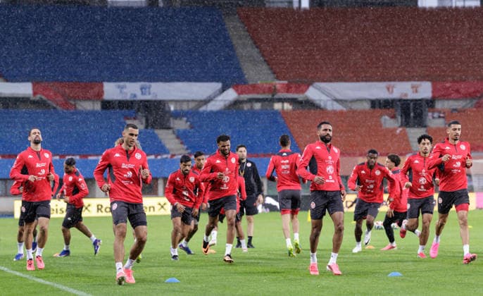 Football, Tunisia national team, Training