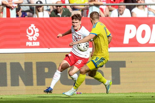 31.05.2026, Wroclaw Mecz towarzyski miedzynarodowy Polska - Ukraina - International Friendly, Länderspiel, Nationalmannschaft football match Poland - Ukraine Nz. Arkadiusz Pyrka Fot. Michal Chwieduk Arena Akcji NEWSPIX.PL --- newspix.pl POLAND OUT! 