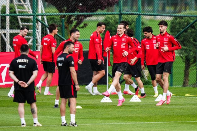 Football, National team Turkey, Training