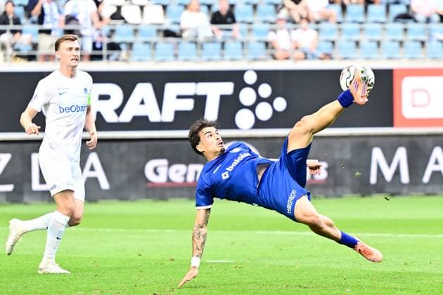 KAA Gent v KRC Genk - Jupiler Pro League Europe Play-Off Decider GENT, BELGIUM - MAY 31 : Tiago Alves Araujo Felipe defender of KAA Gent in action during the Jupiler Pro League Europe Play-Off decider match with the last European Conference League ticket at stake between KAA Gent and KRC Genk on May 31, 2026 in Gent, Belgium, 31 05 2026 Gent Belgium  Copyright: xPeterxDexVoechtx