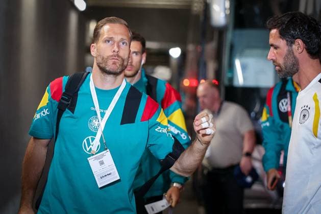 Oliver Baumann 12 Germany on arrival, Germany vs Finland, Football, Men, UEFA, Friendly Match, Friendly Match, DFB, Season 2025 2026, 31 05 2026 Mainz Rhineland Palatinate Germany Copyright: xkolbert-press MartinxAgüerax