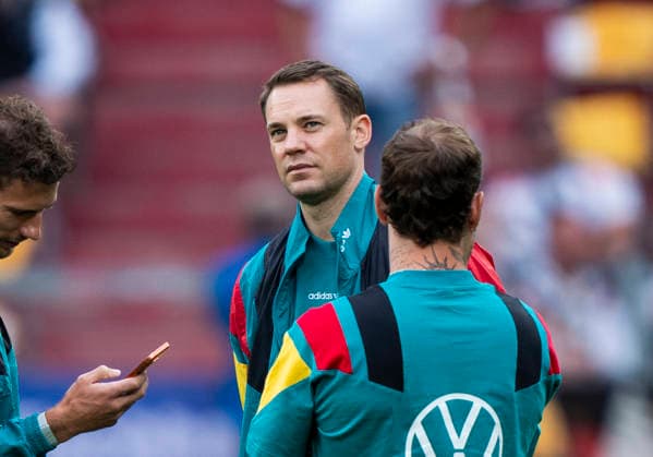 Manuel Neuer Germany, 1 Germany Finland, Football, international World Cup test match, MEWA Arena Mainz, 31 05 2026 IMPORTANT NOTE In accordance with the regulations of the DFL German Football League and the DFB German Football Association, it is prohibited to use or have used photographs taken in the stadium and or of the match in the form of sequential images and or video-like photo series Copyright: HMBxMedia xMarcoxBader