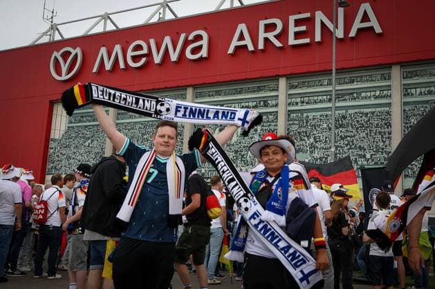 Fans of the German national team, Germany vs Finland, Football, Men, UEFA, Friendly match, Friendly Match, DFB, Season 2025 2026, 31 05 2026 Mainz Rhineland-Palatinate Germany Copyright: xkolbert-press MartinxAgüerax