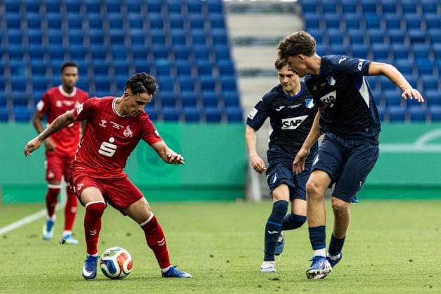 U19 DFB Nachwuchsliga A, 2025 2026, Final TSG Hoffenheim U19 1 FC Köln U19 31 05 2026 Jason Manuel Ponente Ramirez 1 FC Köln U19, 7 , Tristan Spranger TSG 1899 Hoffenheim U19, 13 U19 DFB Nachwuchsliga A, 2025 2026, Final TSG Hoffenheim U19 1 FC Köln U19 PreZero Arena, Sinsheim 31 05 2026 DFB regulations prohibit any use of photographs as image sequences and or quasi video Copyright: xBEAUTIFULxSPORTS Buriakovx
