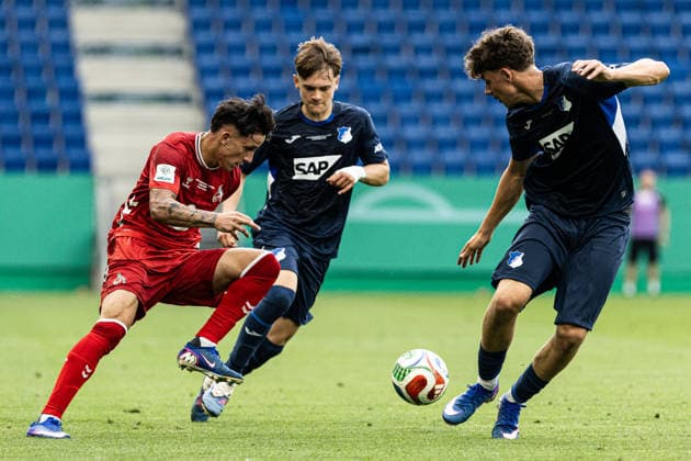 U19 DFB Nachwuchsliga A, 2025 2026, Final TSG Hoffenheim U19 1 FC Köln U19 31 05 2026 Jason Manuel Ponente Ramirez 1 FC Köln U19, 7 , Tristan Spranger TSG 1899 Hoffenheim U19, 13 U19 DFB Nachwuchsliga A, 2025 2026, Final TSG Hoffenheim U19 1 FC Köln U19 PreZero Arena, Sinsheim 31 05 2026 DFB regulations prohibit any use of photographs as image sequences and or quasi video Copyright: xBEAUTIFULxSPORTS Buriakovx