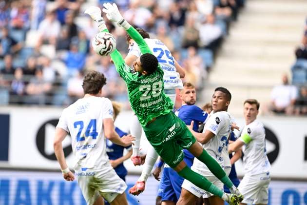 KAA Gent v KRC Genk - Jupiler Pro League Europe Play-Off Decider GENT, BELGIUM - MAY 31 : Brughmans Lucca goalkeeper of KRC Genk pictured during the Jupiler Pro League Europe Play-Off decider match with the last European Conference League ticket at stake between KAA Gent and KRC Genk on May 31, 2026 in Gent, Belgium, 31 05 2026 Gent Belgium  Copyright: xNicoxVereeckenx