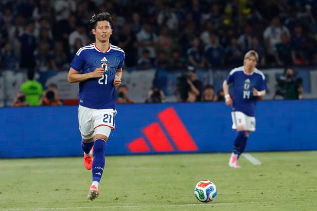 May 31, 2026, Tokyo, Japan: ITO Hiroki (21) of Japan in action during the Kirin Challenge Cup 2026, an International Friendly, Länderspiel, Nationalmannschaft match against Iceland at the National Stadium in Tokyo. Japan defeats Iceland 1-0 in its last friendly match before the FIFA World Cup, WM, Weltmeisterschaft, Fussball 2026. Soccer 2026: Japan 1:0 Iceland  - ZUMAm191 20260531_aap_m191_037 Copyright: xRodrigoxReyesxMarinx