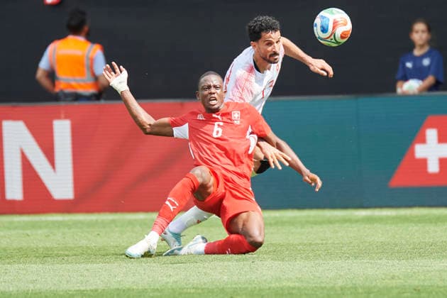 Soccer World Cup 2026 preparation match Switzerland vs Jordan, St Gallen, Switzerland St Gallen, Switzerland 31 May 2026 Denis Zakaria at the World Cup 2026 preparation match Switzerland vs Jordan in St Gallen