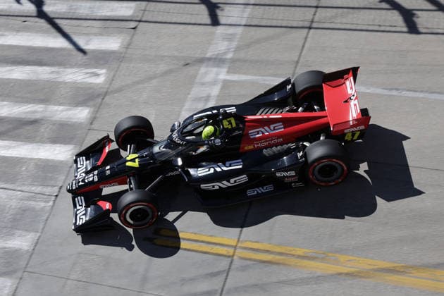 Mick Schumacher GER Honda 47 in warm up, GP Detroit, Michigan, USA, 31 05 2026, Indycar Series, US Motorsport, Rahal lettermann Lanigan Racing