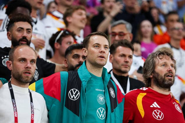 International match 25 26 Germany Finland on 31 05 2026 at the MEWA Arena in Mainz Goalkeeper Manuel Neuer Germany 1 stands in the stands before the start of the match MH
