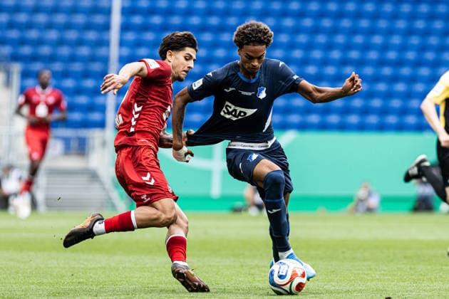 U19 DFB Nachwuchsliga A, 2025 2026, Final TSG Hoffenheim U19 1 FC Köln U19 31 05 2026 Kristiyan Irmiev 1 FC Köln U19, 6 , Tristan Spranger TSG 1899 Hoffenheim U19, 13 U19 DFB Nachwuchsliga A, 2025 2026, Final TSG Hoffenheim U19 1 FC Köln U19 PreZero Arena, Sinsheim 31 05 2026 DFB regulations prohibit any use of photographs as image sequences and or quasi video Copyright: xBEAUTIFULxSPORTS Buriakovx