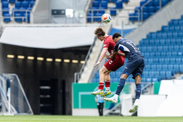 U19 DFB Nachwuchsliga A, 2025 2026, Final TSG Hoffenheim U19 1 FC Köln U19 31 05 2026 Benjamin Ley 1 FC Köln U19, 8 , Tristan Spranger TSG 1899 Hoffenheim U19, 13 U19 DFB Nachwuchsliga A, 2025 2026, Final TSG Hoffenheim U19 1 FC Köln U19 PreZero Arena, Sinsheim 31 05 2026 DFB regulations prohibit any use of photographs as image sequences and or quasi video Copyright: xBEAUTIFULxSPORTS Buriakovx