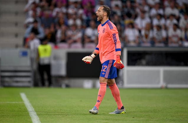 Football International Test match World Cup 2026 in Mainz Germany Finland 31 05 2026 Goalkeeper Oliver Baumann Germany