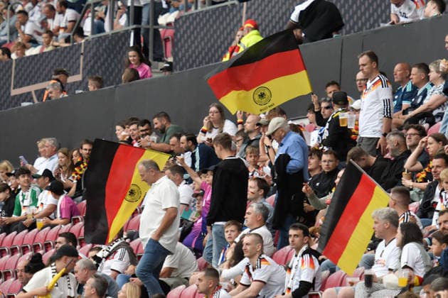 German fans 31 05 2026 ¢ Soccer ¢ World Cup Test ¢ Germany vs Finland, MEWA Arena, Mainz, Rhineland-Palatinate Germany Copyright: xpepphotox xSaschaxWeizx pep00321, pep_20260531_hm_0196