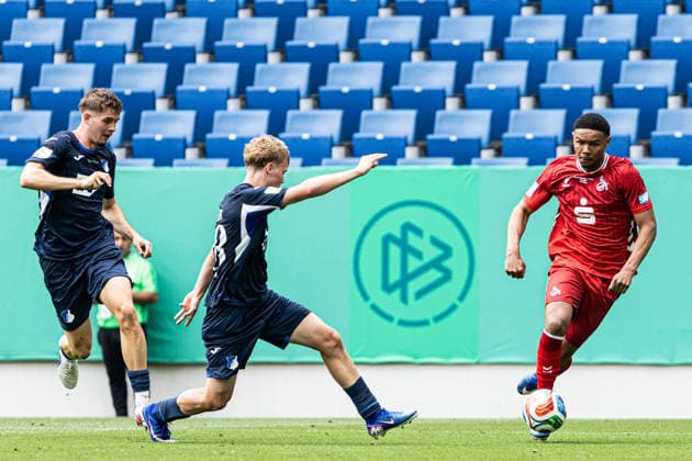 U19 DFB Nachwuchsliga A, 2025 2026, Final TSG Hoffenheim U19 1 FC Köln U19 31 05 2026 Maik Nelson Afri Akumu 1 FC Köln U19, 30 U19 DFB Nachwuchsliga A, 2025 2026, Final TSG Hoffenheim U19 1 FC Köln U19 PreZero Arena, Sinsheim 31 05 2026 DFB regulations prohibit any use of photographs as image sequences and or quasi video Copyright: xBEAUTIFULxSPORTS Buriakovx