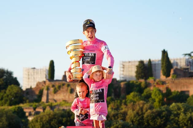 IPA85221457 - VINGEGAARD Jonas (TEAM VISMA LEASE A BIKE) wins the Giro D Italia during Rome - Rome, Giro d Italia race in Rome, Italy, May 31 2026  Copyright: xSaraxEsposito IPAxSportx xx 85221457