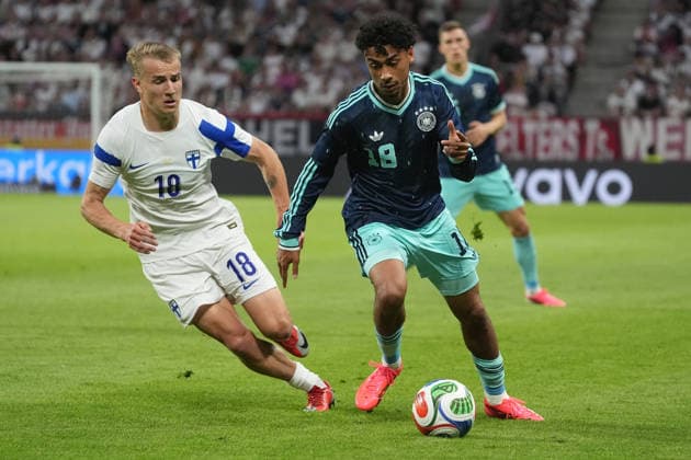 Nathaniel Brown Germany Germany vs Topi Keskinen Finland Mainz 31 05 2026 Germany vs Finland, Friendly match, World Cup preparation, MEWA Arena Mainz