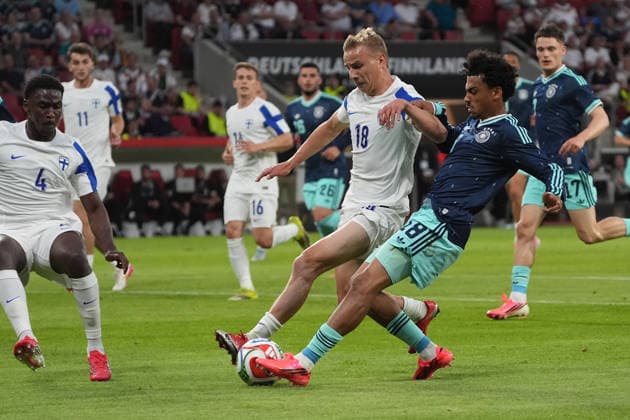 Nathaniel Brown Germany Germany vs Topi Keskinen Finland Mainz 31 05 2026 Germany vs Finland, Friendly match, World Cup preparation, MEWA Arena Mainz