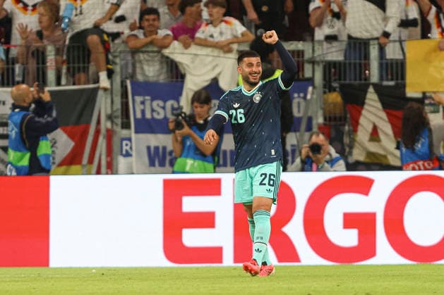 Deniz Undav Germany celebrates after scoring his team s first goal during the international friendly match between Germany and Finland at MEWA Arena on May 31, 2026 in Mainz, Germany Photo by Oliver Kaelke DeFodi Images