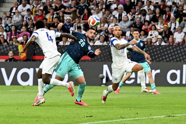 31 05 2026, xsltx, football international, Germany Finland v l Tony Miettinen Finnish national team Finland Deniz Undav German national football team DFB DFL DFB REGULATIONS PROHIBIT ANY USE OF PHOTOGRAPHS as IMAGE SEQUENCES and or QUASI VIDEO Mainz