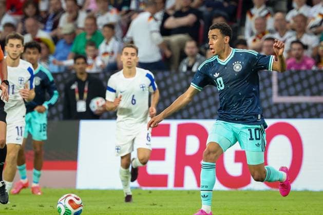 Jamal Musiala 10 Germany in action, Germany vs Finland, Football, Men, UEFA, Friendly Match, Friendly Match, DFB, Season 2025 2026, 31 05 2026 Mainz Rhineland-Palatinate Germany Copyright: xkolbert-press MartinxAgüerax