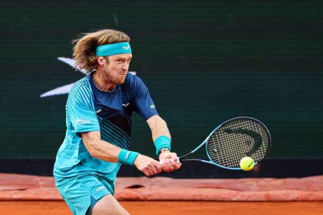 2026.05.31 Paryz Tenis French Open Roland Garros 2026 Jakub Mensik - Andrey Rublev N z Andrey Rublev Foto Pawel Andrachiewicz PressFocus 2026.05.31 Paris Tennis - French Open Roland Garros 2026 Jakub Mensik - Andrey Rublev Andrey Rublev Credit: Pawel Andrachiewicz PressFocus NEWSPIX.PL --- newspix.pl POLAND OUT! 