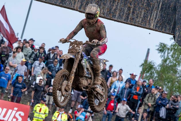 MXGP of Teutschenthal 2026 Teutschenthal, Germany 31 May 2026 In the picture Reisulis Janis Martins Yamaha LAT LAMSF Monster Energy Yamaha Factory MX2 Teutschenthal Motocross Track Talkessel Sachsen Anhalt Germany