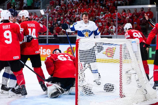 260531 Saku Mäenalanen of Finland during the 2026 IIHF Ice Hockey World Championship final between Switzerland and Finland on May 31, 2026 in Zürich Photo Jesper Zerman BILDBYRAN kod JZ JZ0742 ishockey ice hockey ishockey vm 2026 vm 2026 iihf world championship final switzerland schweiz finland bbeng  Copyright: JESPERxZERMAN BB260531JZ190