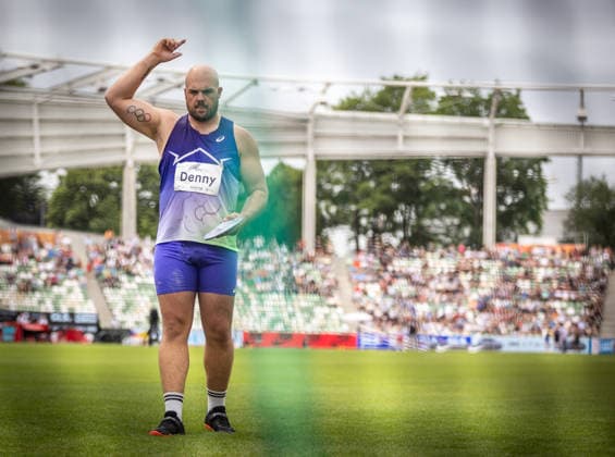 Golden Oval Dresden, 31 05 2026 Matthew Denny AUS Australia in Mens Discus Throw Athletics Meeting Golden Oval on 31 05 2026 at Heinz Steyer Stadium in Dresden Saxony Copyright: xBEAUTIFULxSPORTS R.xSchmittx