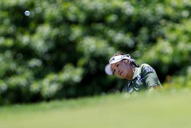 LPGA, Golf Damen 2026: ShopRite LPGA Classic Powered By Wakefern MAY 31 May 31, 2026: Jeongeun Lee6 of South Korea chips onto the 13th green during the final round at the ShopRite LPGA Classic Powered by Wakefern in Galloway, NJ. Mike Langish CSM (Credit Image: Ã‚Â Mike Langish Cal Media) (Credit Image: Â Mike Langish Cal Sport Media) Galloway New Jersey United States of America EDITORIAL USE ONLY Copyright: xx ZUMA-20260531_zma_c04_145.jpg MikexLangishx csmphotothree492378
